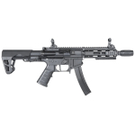 King Arms PDW 9mm SBR M-LOK Airsoft AEG Rifle-BK - Image 2