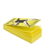 G-Rollz | Banksy's Graffiti 'Flower Thrower' YELLOW Filter Tips 2,5 X 6cm 50 Tips Book 24/Display - Image 2