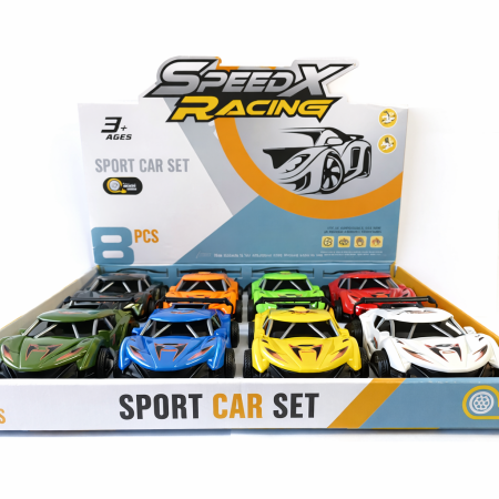 228A RACING CAR PACK OF 8