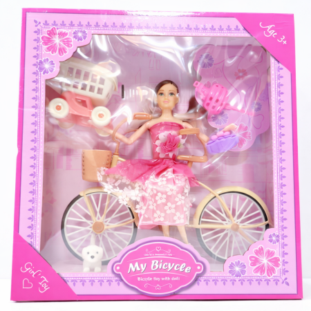 68-26 DOLL ON BICYCLE