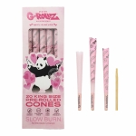 G-Rollz | Banksy's Graffiti - Lightly Dyed Pink - 20 KS Cones - Image 1