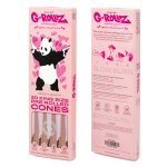 G-Rollz | Banksy's Graffiti - Lightly Dyed Pink - 20 KS Cones - Image 3