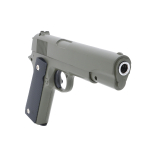 G13 Galaxy Airsoft Metal Spring Pistol – Green Two Tone - Image 4