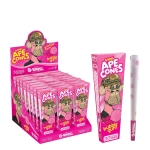 G-Rollz | Ape Cones "Bubblegum" - 3 Pop Cones (24 Pack Display) - Image 1