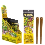 G-Rollz | 2x 'Honey Buzz' Pre-Rolled Hemp Cones (12 Pack Display, 24 Cones) - Image 1