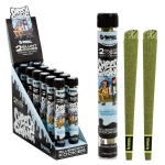 G-Rollz | Cheech & Chong™ 2x Terpene Infused Blunt Cones 'Blueberry Kookies' (12 Pack Display) - Image 1