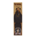 G-Rollz | Pets Rock 'Rap' Unbleached - 50 KS Slim Papers + Tips (24 Booklets Display) - Image 2