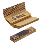 G-Rollz | Pets Rock 'Rap' Unbleached - 50 KS Slim Papers + Tips (24 Booklets Display) - Image 3