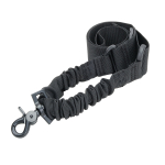 One Single Point Black Tactical Bungee Sling - Image 1