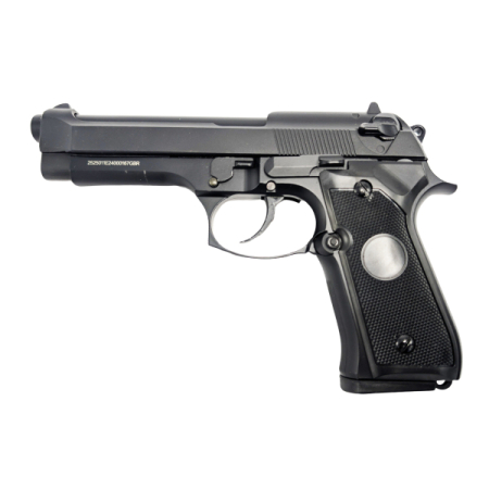 WELL G195 Full Metal Blowback Airsoft Co2 Pistol – With Case