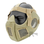 MA-83 AIRSOFT LOWER FACE MASK TAN - Image 1