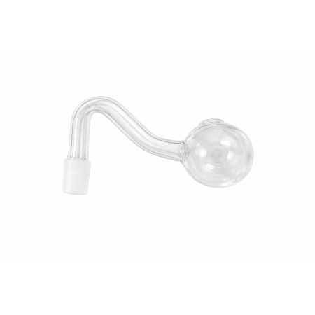 S SHAPED GLASS PIPE MEDIUM