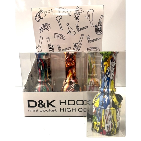 BONG GLASS DK8434-1 PACK OF 6