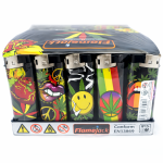 LIGHTER PUF ELECTRONIC RASTA DESIGN (PACK OF 50) - Image 1