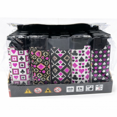 LIGHTER WINDPROOF SM-2267 CARD DESIGN (PACK OF 25)