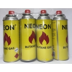 NEON BUTANES GAS PACK OF 4 - Image 1