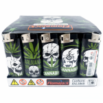 LIGHTER PUF ELECTRONIC SKULL DESIGN (PACK OF 50) - Image 1