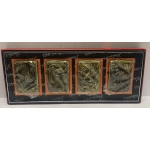 OIL LIGHTER SM0159 DRAGON DESIGN PACK OF 4 - Image 1