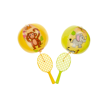 TAPE-BALLE WILD ANIMALS (PACK OF 12)