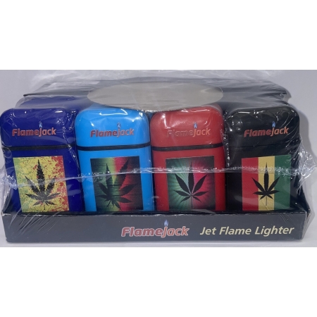 LIGHTER DOUBLE JET FLAME SINGLE PLANT DESIGN (PACK OF 20)