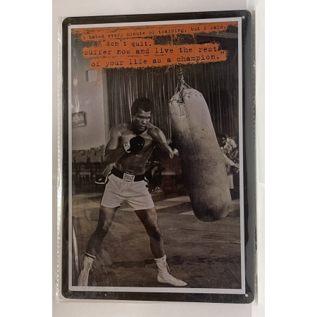 20 X 30 CM VINTAGE SIGN METAL FRAME-100
