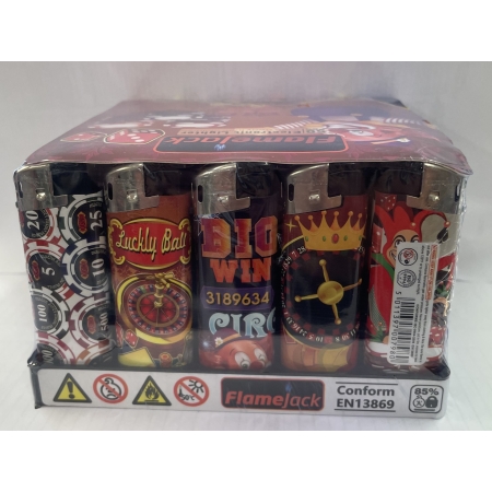 LIGHTER PUF ELECTRONIC CIRCUS DESIGN (PACK OF 50)