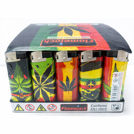 LIGHTER PUF ELECTRONIC-PLANT DESIGN (PACK OF 50)