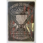 20 X 30 CM VINTAGE SIGN METAL FRAME-203 - Image 1