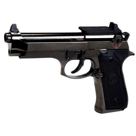 SRC SR92 Fusion Full Metal Blow Back Airsoft Gas Pistol Optic Ready With Hard Case