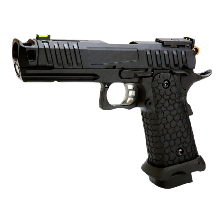 SRC Trokia MKII Full Metal Blow Back Airsoft Gas Pistol With Hard Case