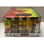 LIGHTER PUF ELECTRONIC-REGGAE DESIGN (PACK OF 50) - Image 1
