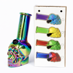 D&K SKULL GLASS BONG HD-6540A - Image 1