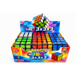 3x3 Rubik cube puzzle pack of 6 for brain training, problem solving, and stress relief