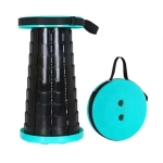 TX-348 Portable Collapsible Telescopic Stool – Green - Image 1