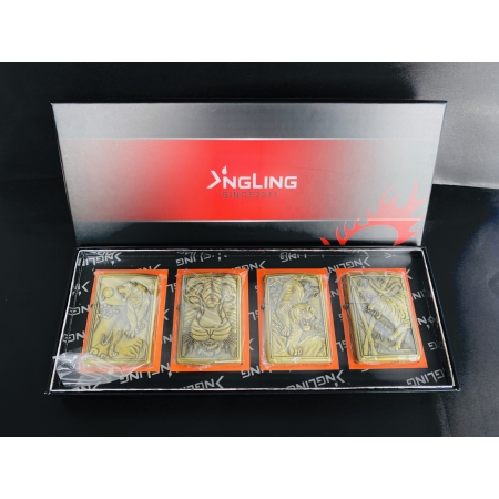 OIL LIGHTERS LION DESIGN PACK OF 4