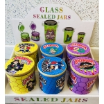 AIR TIGHT GLASS JARS PACK OF 6 - Image 1