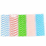 PAPER DRINKING STRAWS DESIGN (25PK X 40) - Image 1