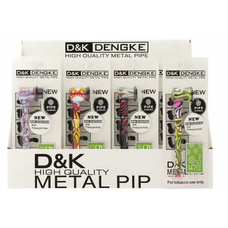 D&K HIGH QUALITY METAL PIPE PACK OF 16