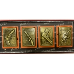 OIL LIGHTERS GUN DESIGN PACK OF 4 - Image 1