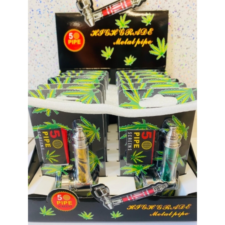 SMOKING METAL PIPE HX254-1 (PACK OF 12) €16.20 Ex VAT