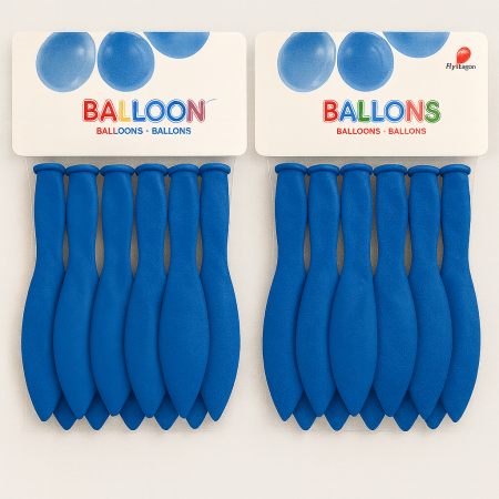 HD-018 BLUE BIRTHDAY BALLOONS 12PACK (144PCS)