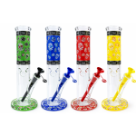 Bong Glass DK6491 (32cm,9mm Glass Bong) SM-2183-3 - Image 1
