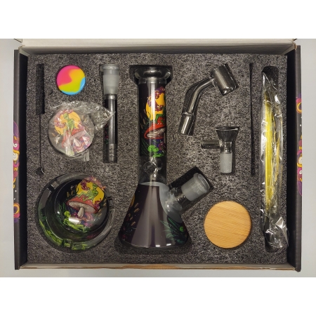 SMOKING SET-TZN0005 ALIEN MUSHROOM DESIGN