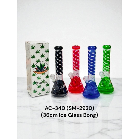BONG GLASS AC 340 14"
