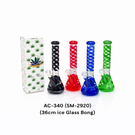 BONG GLASS AC 340 14"