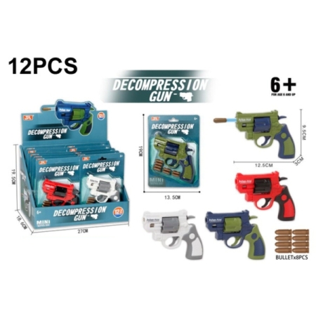 12PCS SOFT BULLET GUN