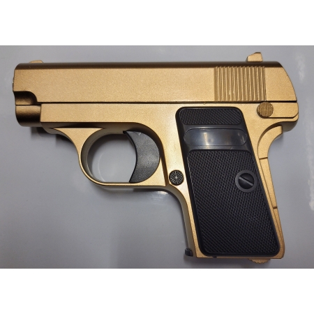 Galaxy G1 Airsoft Metal Spring Pistol – Gold