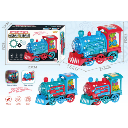 B/O TRAIN SET W/LIGHT&MUSIC(NOT INCLUDE BATTERY)