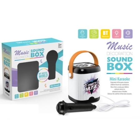 SOUND BOX W/LIGHT&BATTERY