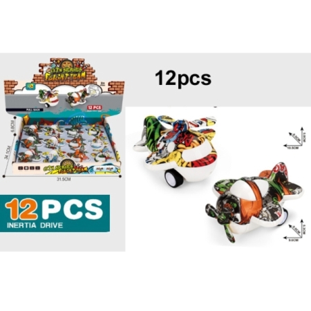 12PCS PULL BACK PLANE